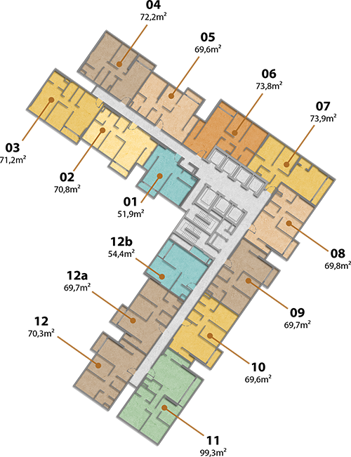 Mặt bằng chung cư Masteri An Phú - Rio Tower