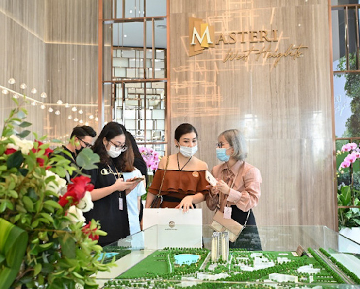 Masteri West Heights thu hút khách trong lần đầu ra mắt tại Hà Nội
